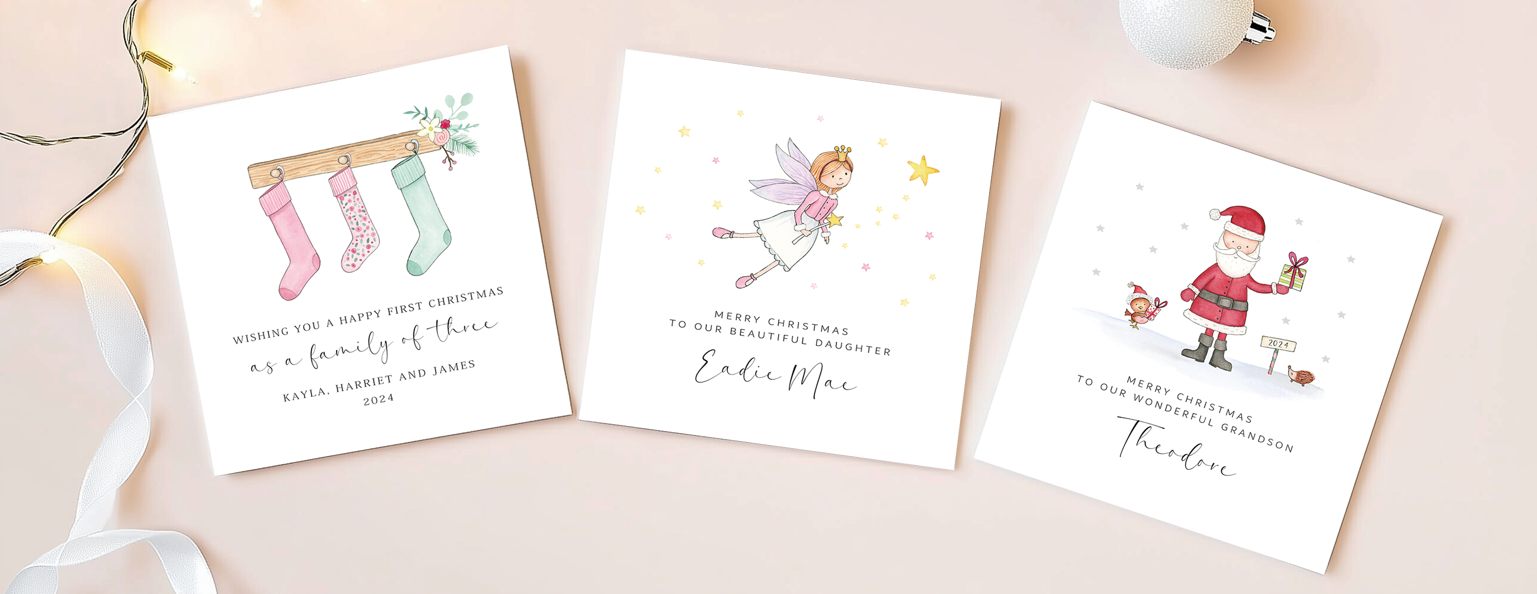 Personalised Christmas Cards