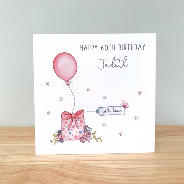 Personalised Birthday Card - Daughter, Mum, Granddaughter, Sister, Friend