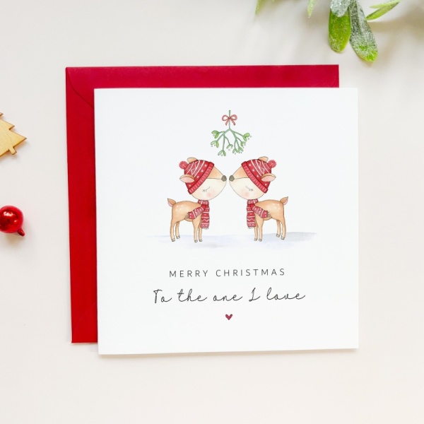 Christmas Card for Husband, Boyfriend, Partner, Mum and Dad