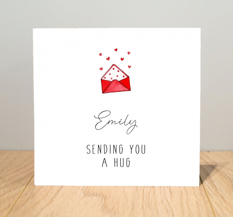 Sending you a hug card